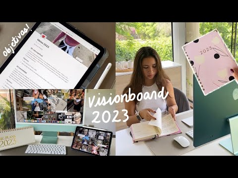 Cómo hacer un vision board que funcione: objetivos para manifestar tu año 💌