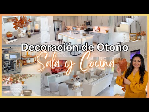 DECORACIÓN de OTOÑO Sala y Cocina 2025 / Fall Decor ideas