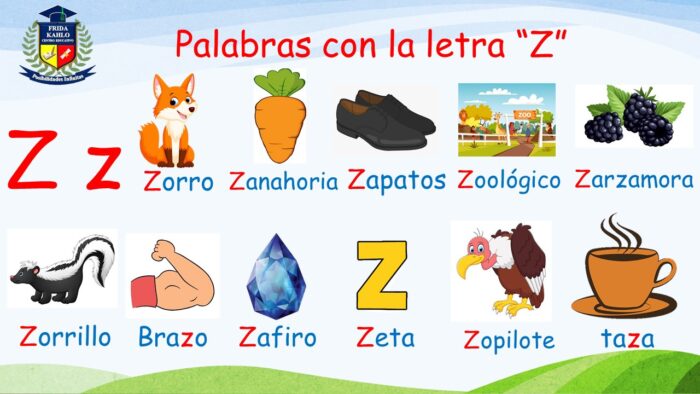 Letra Z ⭐VEN Y CONOCE palabras con la z⭐