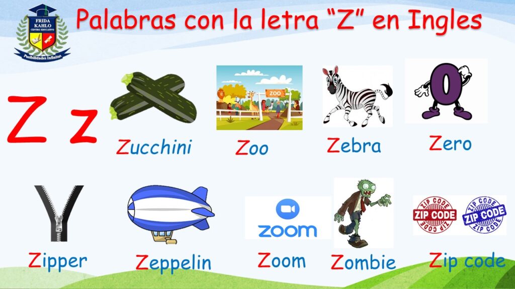 Letra Z ⭐ven Y Conoce Palabras Con La Z⭐ 