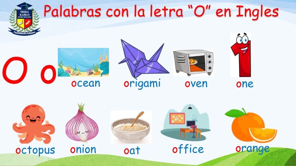 Letra O